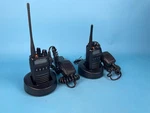 Lot Of Vertex VX-454-G7-5 Portable Radios:power Supply,charger,mic 010-8058127. Fixed Price $199.95.