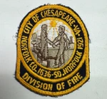 Chesapeake Virginia Division Of Fire Va 3" Patch J10. Fixed Price $9.99.
