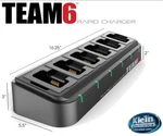 Gang Bank 6-UNIT Charger For CP100D CP200D Trbo R2 R7 BPR50DX NX1000 Radio TEAM6. Fixed Price $300.00.