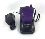 Purple Cobra Microtalk Frs Portable 2 Way Radio Walkie Talkie With Charger. Fixed Price $16.00.
