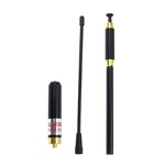 Telescopic AL-800 Dual Band Vhf Uhf Sma-female Antennas For Baofeng UV-9R Radio. Fixed Price $15.06.