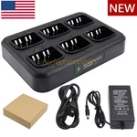New Six-way Charger For Motorola XPR7350E XPR7550E XPR7580E XPR3300E XPR3500E. Fixed Price $89.99.