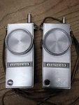 Vtg 2 Piece Lot Claricon Transceiver Walkie Talkie Set Made In Japan Powers On!. Fixed Price $39.95.