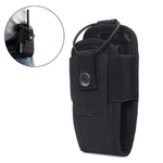 Black Radio Pouch Holder Universal For Duty Belt Walkie Talkie Holster Case Bag. Fixed Price $8.99.