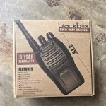 Black Box BANTAM-U-M1 Portable Two-way Radio Uhf/vhf 16 Channels 5/4/2W. Fixed Price $35.00.