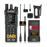Baofeng DM32 Dmr Handheld Radio Vhf/uhf 4000 Channels Rechargeable Green. Fixed Price $99.02.