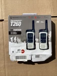 Motorola Talkabout T260 Two-way Radios White. Fixed Price $69.95.