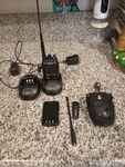 Tera TR-590 Dual Band Vhf/uhf 200 Channel Handheld Commercial Radio Extras. Fixed Price $150.00.