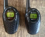 Cobra Micro Cxt 235 Walkie Talkies Two Way Radio- Rechargeable Tested Working. Fixed Price $25.00.