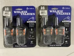 4 Brand New Cobra Microtalk CXT195 2-WAY Radios Walkie Talkies. Fixed Price $45.00.