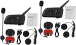 Pack V6 Motorcycle Helmet Bluetooth Intercom Headset 1200M Riders Fm. Fixed Price $47.48.