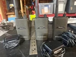 Set Of 3 Motorola Spirit MU21CV Two-way Radios With Chargers (a). Fixed Price $185.00.