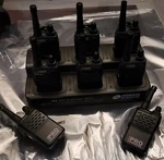 (8) Advanced Wireless AWR-991 450-470 Mhz Two Way Radio No Batteries & Cradle. Fixed Price $218.99.