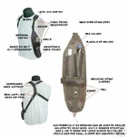 Secret Agent Style Shoulder Radio Harness For Left Handed Ush 300-R.. Fixed Price $29.95.