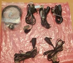 Lot Of 6 Motorola Radio Compatible 2 Pin Hands Free Earpiece & Push-to-talk Mic. Fixed Price $34.99.