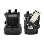 Mot Minitor Vi (6) Voice Pager Fire Radio Black Leather Case Metal Belt Clip. Fixed Price $51.99.
