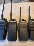 Radioddity GA-2S Two-way Radios 4-PACK W/ Batteries, 2CHARGERS EARPIECE,2CLIPS. Fixed Price $50.00.