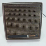 Vintage Johnson 5" Mobile Radio Speaker W/ Mounting Bracket. Fixed Price $20.00.