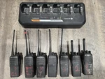 Lot Of Motorola CP200D 4W Uhf 403-470MHZ 16CH AAH01JDC9JA2AN Radios Digital. Fixed Price $1150.00.