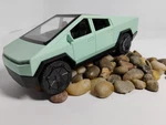 Cyber Truck Green Remote Control Car Rechargeable 3.7 V Toy Gift For Kids. Fixed Price $28.88.