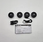 4 X Gently Used Cobra ACT120 Chat Tag Wearable Frs Two Way Radios. Fixed Price $46.99.