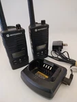 Motorola RDM2070D Murs Two-way Radio Lot Of W/ Batteries Charger Tested. Fixed Price $123.99.