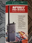 Vintage Motorola Spirit Pro Series Portable Two-way Radio. Fixed Price $53.50.