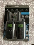 Cobra RX685 Walkie Talkies 60 Channel Waterproof TN3737B. Fixed Price $40.00.