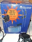 Vntg Midland 75-107BX2 Pair Of Hands Free 49MHZ Way Fm Radios Tested/working!. Fixed Price $19.99.