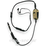 Racal Acoustics Frontier RA5500/1020 Headset Radio Selex Bowman PRR343 Prc. Fixed Price $65.00.