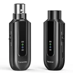 Xlr Wireless Microphone System Transmitter Receiver Adapter Rechargeable. Fixed Price $34.50.