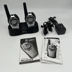2X Cobra PR550WX Hand Held Audio Compass Micro Talkie W/charging Dock Tested. Fixed Price $23.74.