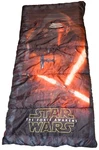 Star Wars The Force Awakens Disney Kid's Camping Sleeping Bag 56"X28" Red Black. Fixed Price $22.95.