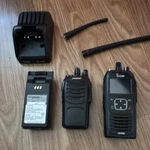 Icom IC-F3400DS Portable Handheld Ip Radio Black With Charger Battery Antennas. Fixed Price $425.00.