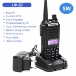 Baofeng UV82 Dual Band Handheld Two Way Radio Walkie Talkie Uhf Vhf Transceiver. Fixed Price $42.38.