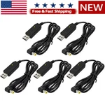 1-5PCS 2.5MM Usb Charger Cable For Baofeng UV-5R 3800MAH BL-5L Battery BF-UVB3. Fixed Price $9.80.