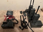 3 Used Bk Bendix King Lph 5141, Radios,chargers,mics And More As Is. Fixed Price $300.00.