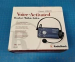 Radio Shack TRC-517 Voice Activated Walkie-talkie. Fixed Price $29.99.