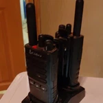 Cobra Black Walkie Talkie Two-way Radios With Charging Dock, 2 Units. Fixed Price $19.99.