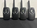 Floureon XF-638 Walkie Talkies Set Of 4 22 Channel Two-way Radios Tested. Fixed Price $19.99.
