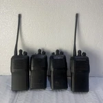 Lot Of 4 Original Vertex Standard VX-160U Channel Two Way Radio/w Batteries. Fixed Price $93.99.
