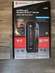 Motorola Arris Surfboard Modem & Wifi Router SBG6580 N300 Dual Band New Open Box. Fixed Price $63.00.