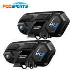 Pack M1-S Pro Motorcycle Bluetooth Intercom 2000M 10-RIDER Helmet Headset Kit. Fixed Price $136.99.