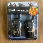Midland Xtra Two Way Radio Walkie Talkie XT24 New Sealed. Fixed Price $24.99.