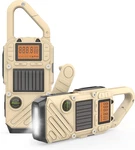 Rechargeable Walkie Talkies With Noaa Alerts, Flashlight & Sos Alarm. Fixed Price $133.99.
