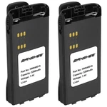 2X Pack HT1250 Impres Battery For Motorola HNN9008A Two-way 3200MAH Li-ion. Fixed Price $99.95.