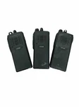 Motorola CT250 AAH34KDC9AA1AN Two Way Radios W/ Batteries Untested. Fixed Price $30.00.