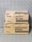 New Icom IP100H Wlan Radio Wireless Network Compact System +dock+charger+batt. Fixed Price $350.00.