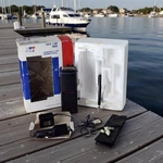 Vintage Smr SL9600 Vhf Marine Radiotelephone Handheld Original Box. Fixed Price $119.99.