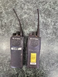 Lot Of 2 Motorola PR1500 Uhf W/ Antenna - No Battery & Fair Cosmetic Condition. Fixed Price $174.99.